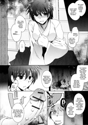 [Kirimoto Yuuji] Nyotaika Shite Miko ni Narimasu. | Turn into a girl and become a shrine maiden (Nyotaika Dynamites 6) [English] [desudesu] - Page 7