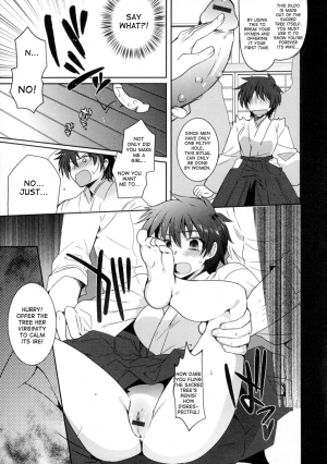 [Kirimoto Yuuji] Nyotaika Shite Miko ni Narimasu. | Turn into a girl and become a shrine maiden (Nyotaika Dynamites 6) [English] [desudesu] - Page 8