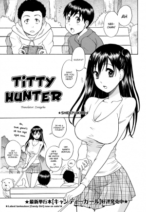 [Shiden Akira] Oppai Hunter | Titty Hunter (COMIC Masyo 2011-03) [English] [Zenigeba]