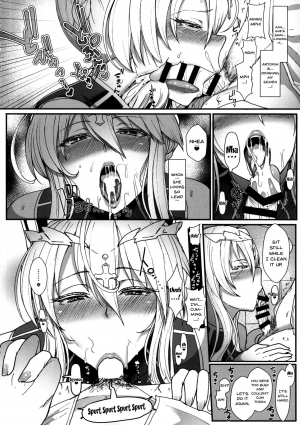 (C92) [NOSEBLEED (Miyamoto Issa)] Muttsuri Chichiue Torotoro Koubi | Sullen Big Breasted Wet Mating (Fate/Grand Order) [English] {Doujins.com} - Page 10