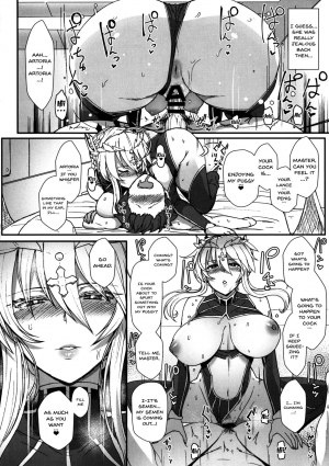 (C92) [NOSEBLEED (Miyamoto Issa)] Muttsuri Chichiue Torotoro Koubi | Sullen Big Breasted Wet Mating (Fate/Grand Order) [English] {Doujins.com} - Page 12