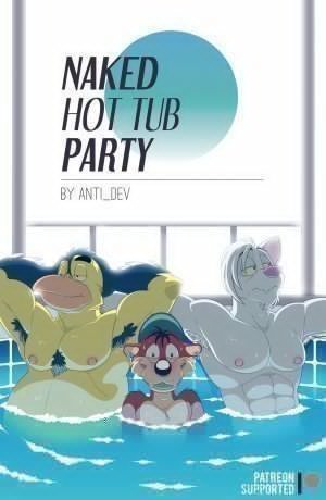 Hardcore Gay Furry Porn - Anti Developmnt] Naked Hot Tub Party - furry porn comics ...