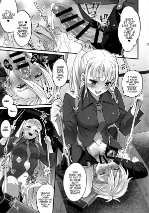 (C96) [Temparing (Tokimachi Eisei)] Otona ni Natte mo Kawarazu Futanari Elle ni Furimawasareru! (Tales of Xillia 2) [English] {Hennojin} - Page 25