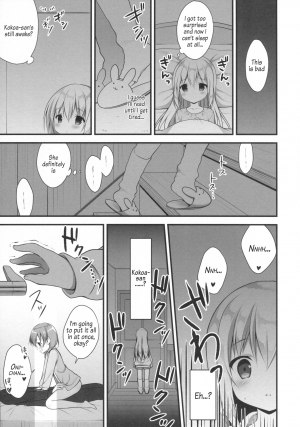 (C89) [CHOCOLATE CUBE (Miwa Futaba)] Chino-chan wa Goshuushin ♡ (Gochuumon wa Usagi desu ka?) [English] [AkazaChan] - Page 9