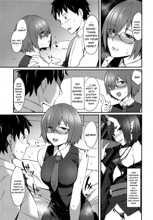 (C94) [Screaming DOG (Inukami)] Mash Kyrielight no Makuaigeki | Mash Kyrielight's Intermission (Fate/Grand Order) [English] {Doujins.com} - Page 7