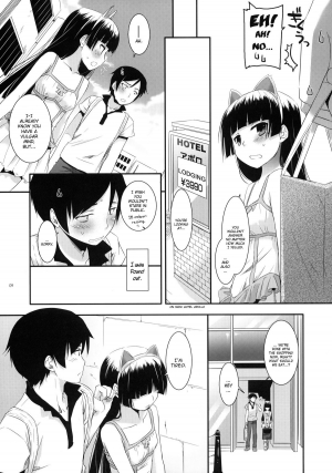 (C79) [Digital Lover (Nakajima Yuka)] D.L. action 57 (Ore no Imouto ga Konna ni Kawaii Wake ga Nai) [English] [YQII] - Page 9