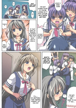 (C74) [Ohkura Bekkan (Ohkura Kazuya)] Minna de Nakayoku (CLANNAD) [English] - Page 7