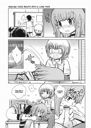 [Minatoya Shunsaku] Nagai Kiss de Kuchi o Fusaide | Sealing your mouth with a long kiss (Himitsu no Roshutsu Kids) [English] [WiD] - Page 8