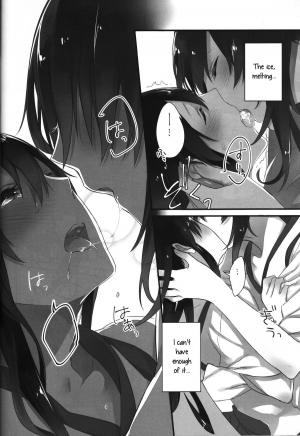 (C88) [Sleeper (Nekomura)] Yuuten 40℃ no Koibito | Melting Together at 40℃ Lovers (Kantai Collection -KanColle-) [English] ['Don't Mind Me' - the Army] - Page 12
