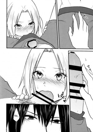(Zennin Shuuketsu 8) [Togijiru (OhRin)] Melty Erotism (Naruto) [English] - Page 15