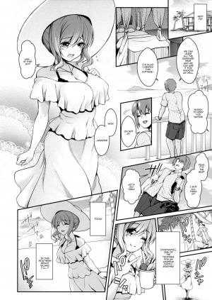 (COMIC1☆13) [SSB (Maririn)] Tennen Kamichichi Shirouto Cosplayer Nangoku Ritou Mizugi Loca Satsuei (Kantai Collection -KanColle-) [English] [Doujins.com] - Page 20