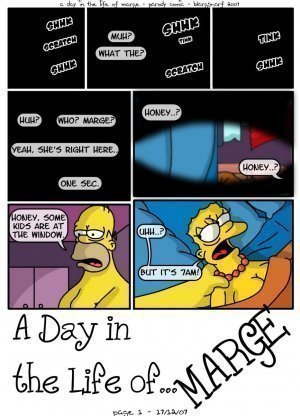 Porn Big Boobs Marge Simpson Simpcest Comic - The Simpsons â€“ A Day in the Life of Marge â€“ Chapter 1 - dark ...