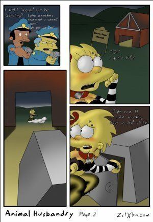 Animal Husbandry- The Simpsons - big penis porn comics ...