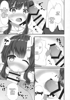 (COMIC1☆11) [NEW Koubou (Akae Neo)] Megumin ga Josei no Miryoku o Misete kurerutte (Kono Subarashii Sekai ni Syukufuku o!) [English] - Page 9