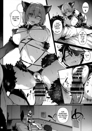 (C97) [Nekokaburi (Kuronomiki)] Lust Order ~Beast-kei Marshmallow Kouhai~ (Fate/Grand Order) [English] [Degenerate Scans] - Page 38