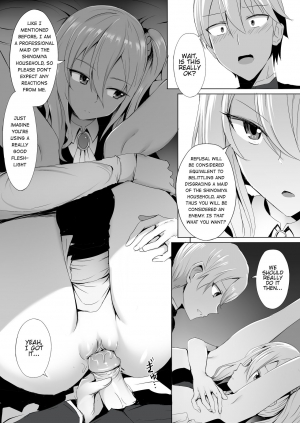 [Ginhaha] Shinomiya no Maid wa Tokojyouzu~ Professional Jintai Onahole (Kaguya-sama wa Kokurasetai) [English] [Hentai_Doctor] - Page 12