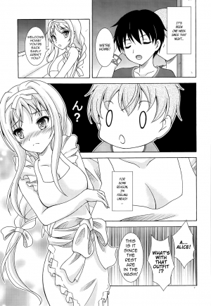 (C95) [RED RIBBON REVENGER (Makoushi)] Yume no Kuni no Alice ~The another world~ (Sword Art Online) [English] [animefan71109] - Page 7