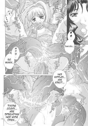 (C67) [Molotov Cocktail (Oowada Tomari)] Kagami no Naka no CHERRIES 2nd (Card Captor Sakura) [English] - Page 15