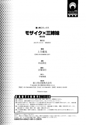 [Kamino Ryu-Ya] Mosaic x Sanshimai [English] - Page 208