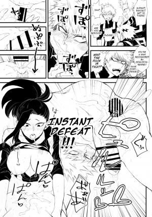 (Douyara Deban no Youda! 16) [Mekao (Den Meka)] Yaomomo Chin Ranbu | Momo's Dick Rampage (Boku no Hero Academia) [English] - Page 7