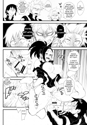 (Douyara Deban no Youda! 16) [Mekao (Den Meka)] Yaomomo Chin Ranbu | Momo's Dick Rampage (Boku no Hero Academia) [English] - Page 8