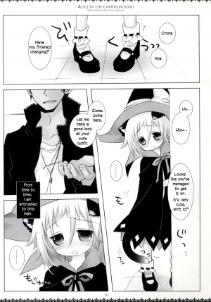 (Puniket 20) [Chronolog, Shoujo Zukin (Sakurazawa Izumi, Hatomugi Munmun)] Alice in the underground (Soul Eater)[English] - Page 7