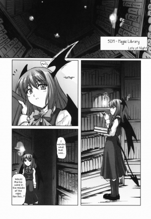 (C69) [Mirabilien Fabrik (Yuzu Momo)] Mahou Toshokan no Yoru (Touhou Project) [English] - Page 5