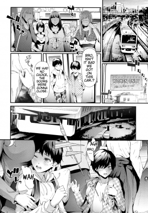 [Shiki Takuto] TR Gyaku Chikan Senyou Sharyou | Female Molester Train Ch. 1 -2 [English] [JuliusWinnfield] - Page 52