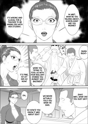  [Jinsukeya (Jinsuke)] Mesu Kyoushi 3 - Rinkangoku | Female Teacher 3 - Gang Rape Hell + Alt. Ending [English] [Digital]  - Page 19