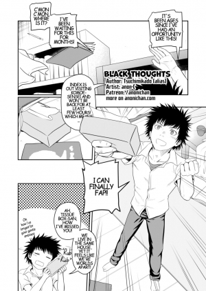 [Anon-C] Black Thoughts (Toaru Kagaku no Railgun) [English] - Page 2