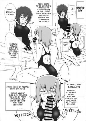 (Futaket 15) [Guhan Shounen (Guhan Shounen)] Futa Maho Seiyoku Nikki | Futa Maho Lust Diary (Girls und Panzer) [English] [Moon Technology Translations] - Page 11