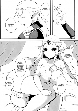 (C88) [Maruchizu (Runrun)] Toki Mawari 1.5 - TokiOca Zelda Hime ga Synchro Shite Futanari ni Nacchatta (The Legend of Zelda) [English] [Otokonoko Scans] - Page 5