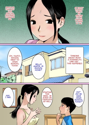 [Gomadoufu] Musuko no Shinyuu wa Oppai Seijin | My Son's Best Friend is a Breast Maniac [English][Amoskandy] - Page 4