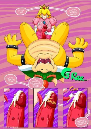 Nintendo fantasies Peach X Samus - big breasts porn comics ...