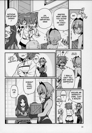  (C92) [Marutori no Chazuke (Torichamaru)] Seihitsu-chan wa Sawareraretai | Serenity-chan wants to be touched (Fate/Grand Order) [English]  - Page 10