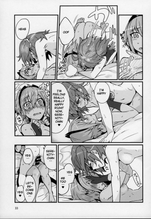  (C92) [Marutori no Chazuke (Torichamaru)] Seihitsu-chan wa Sawareraretai | Serenity-chan wants to be touched (Fate/Grand Order) [English]  - Page 33