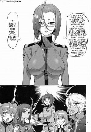 (C84) [Digital Accel Works (INAZUMA)] Chou Jigen Senkoutei Inazuma | Hyperdimensional Submarine Inazuma (Space Battleship Yamato 2199) [English] {doujin-moe.us} - Page 3