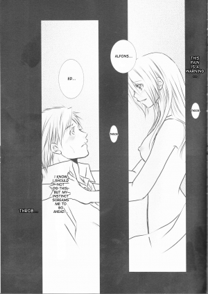 (Koiiro Magic) [HEAVENS (Tsukikage Manmaru)] Himitsu -Different story- (Fullmetal Alchemist) [English] [desudesu] - Page 34