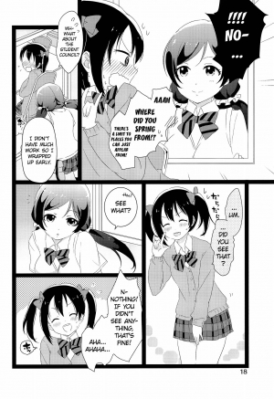 (Bokura no Love Live! 2) [Yumemiru Ichigo-chan (Gyoniku Sausage Funsai Gyokurocha)] NozoNicoshiki xxxx-Juku | NozoNico Style XXXX Study (Love Live!) [English] [/u/ scanlations] - Page 19