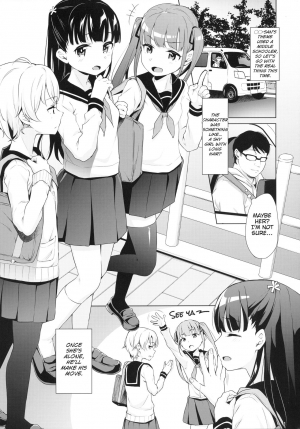 (C94) [Little Hopper with H (Hashibiro Kou)] Rachirare Shoujo wa, Manga no Naka de __. Koharu Hen | The Kidnapped Girl in the Manga... Chiharu Chapter [English] [Learn JP with H] - Page 6