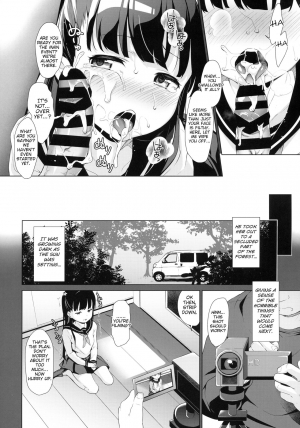 (C94) [Little Hopper with H (Hashibiro Kou)] Rachirare Shoujo wa, Manga no Naka de __. Koharu Hen | The Kidnapped Girl in the Manga... Chiharu Chapter [English] [Learn JP with H] - Page 12