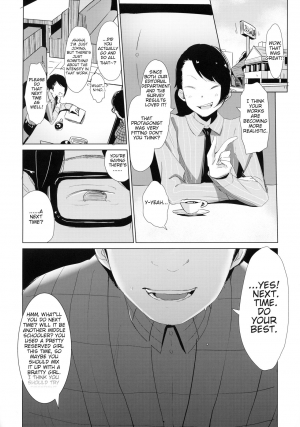 (C94) [Little Hopper with H (Hashibiro Kou)] Rachirare Shoujo wa, Manga no Naka de __. Koharu Hen | The Kidnapped Girl in the Manga... Chiharu Chapter [English] [Learn JP with H] - Page 22