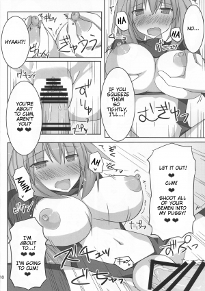 (C86) [Kyojinkou (Toyo)] Kyonyuu Onee-san Kei Megami ni Yasashiku Shibori Toraretai! 2 (Hyperdimension Neptunia) [English] - Page 18