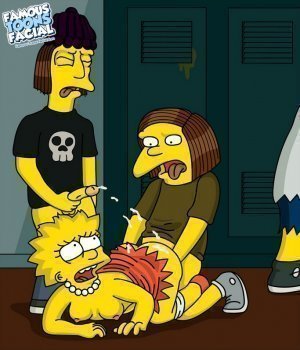 The Simpsons – Rape in School [Famous Toons Facial] - Page 4