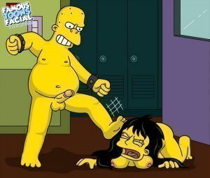 The Simpsons – Rape in School [Famous Toons Facial] - Page 8
