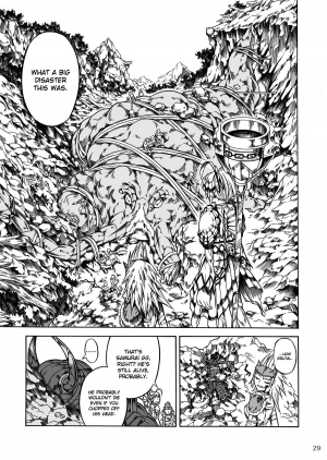 (C80) [Yokohama Junky (Makari Tohru)] Solo Hunter no Seitai 2 The third part (Monster Hunter) [English] - Page 30