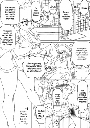 (C92) [Marin (Suzusato Rinka, mage)] Yappa Suki Yanen! | I Can't Help Liking Him! (Ranma 1/2) [English] [EHCOVE] - Page 38