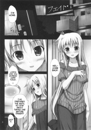 (C80) [IV VA SHIN (Mikuni Mizuki)] Home Sweet Home ～ Fate hen ～ (Mahou Shoujo Lyrical Nanoha) [English] [Team Vanilla + Trinity Translations Team] - Page 6