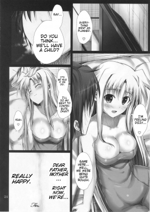 (C80) [IV VA SHIN (Mikuni Mizuki)] Home Sweet Home ～ Fate hen ～ (Mahou Shoujo Lyrical Nanoha) [English] [Team Vanilla + Trinity Translations Team] - Page 24