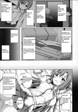 [Imitation Moon (Narumi Yuu)] Ore no Aishita Kanojo wa Mou Inai... | My Girlfriend who was my True Love no longer exists.... (Sword Art Online) [English] [Heartnsoul32] - Page 5